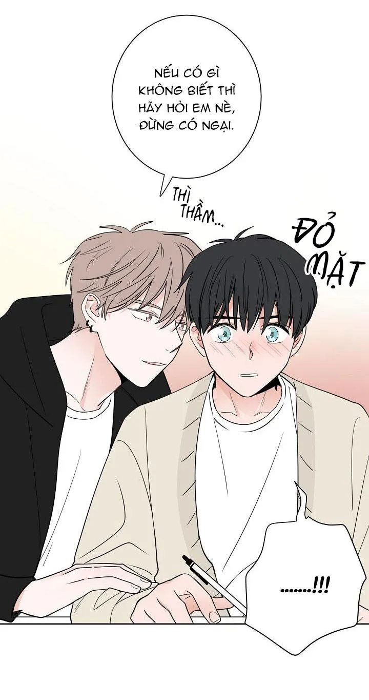 TIỀN BỐI! NÓI CHUYỆN CHÚT ĐI! Chapter 9 Trang 24