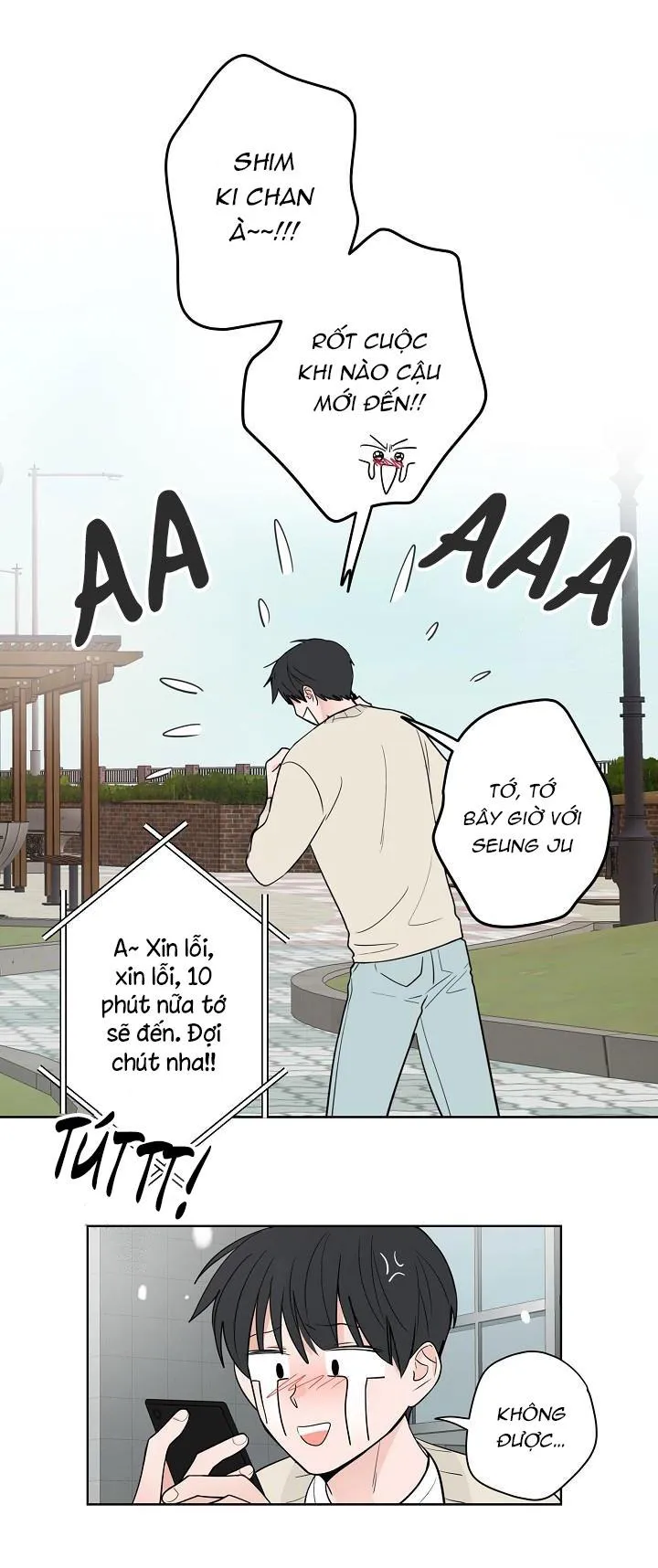 TIỀN BỐI! NÓI CHUYỆN CHÚT ĐI! Chapter 9 Trang 26