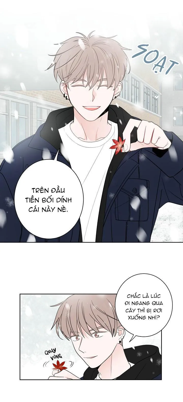 TIỀN BỐI! NÓI CHUYỆN CHÚT ĐI! Chapter 9 Trang 32