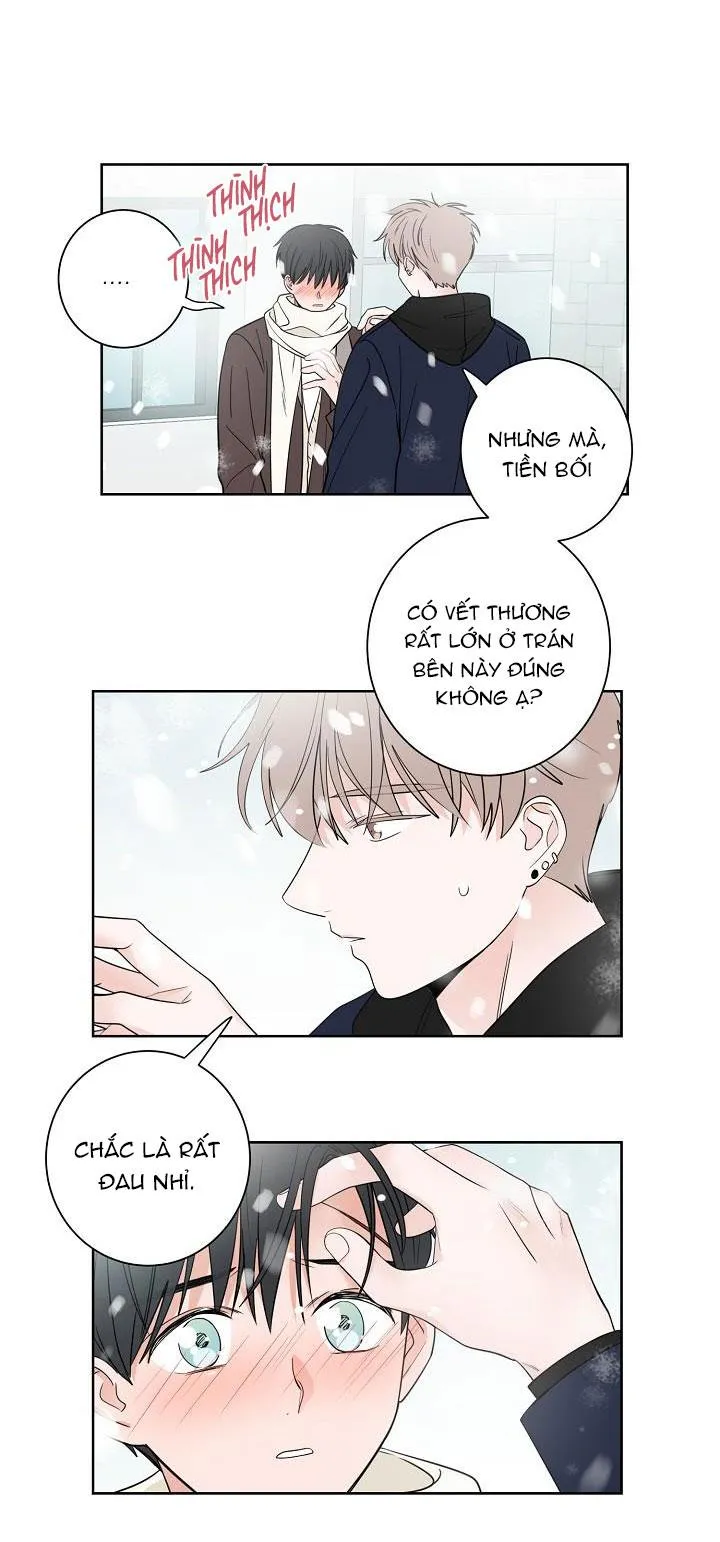 TIỀN BỐI! NÓI CHUYỆN CHÚT ĐI! Chapter 9 Trang 34