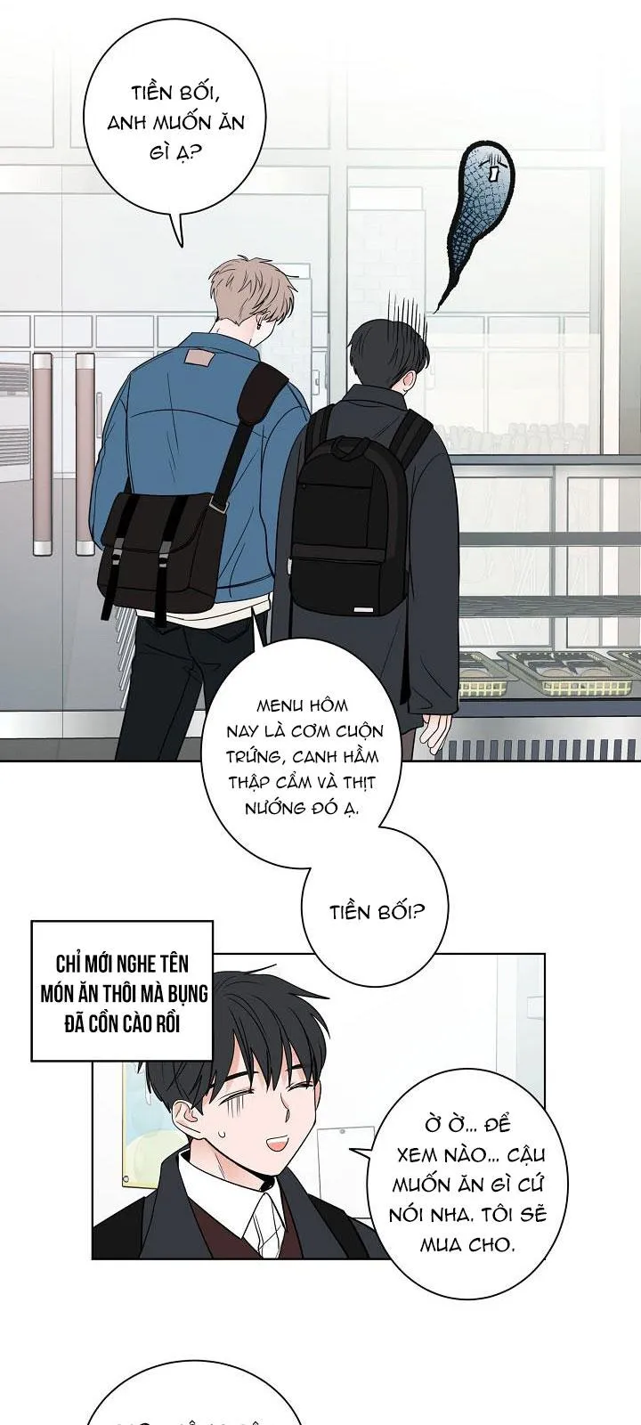 TIỀN BỐI! NÓI CHUYỆN CHÚT ĐI! Chapter 11 Trang 9