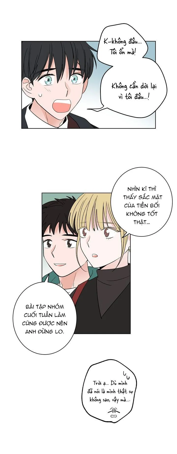 TIỀN BỐI! NÓI CHUYỆN CHÚT ĐI! Chapter 11 Trang 23