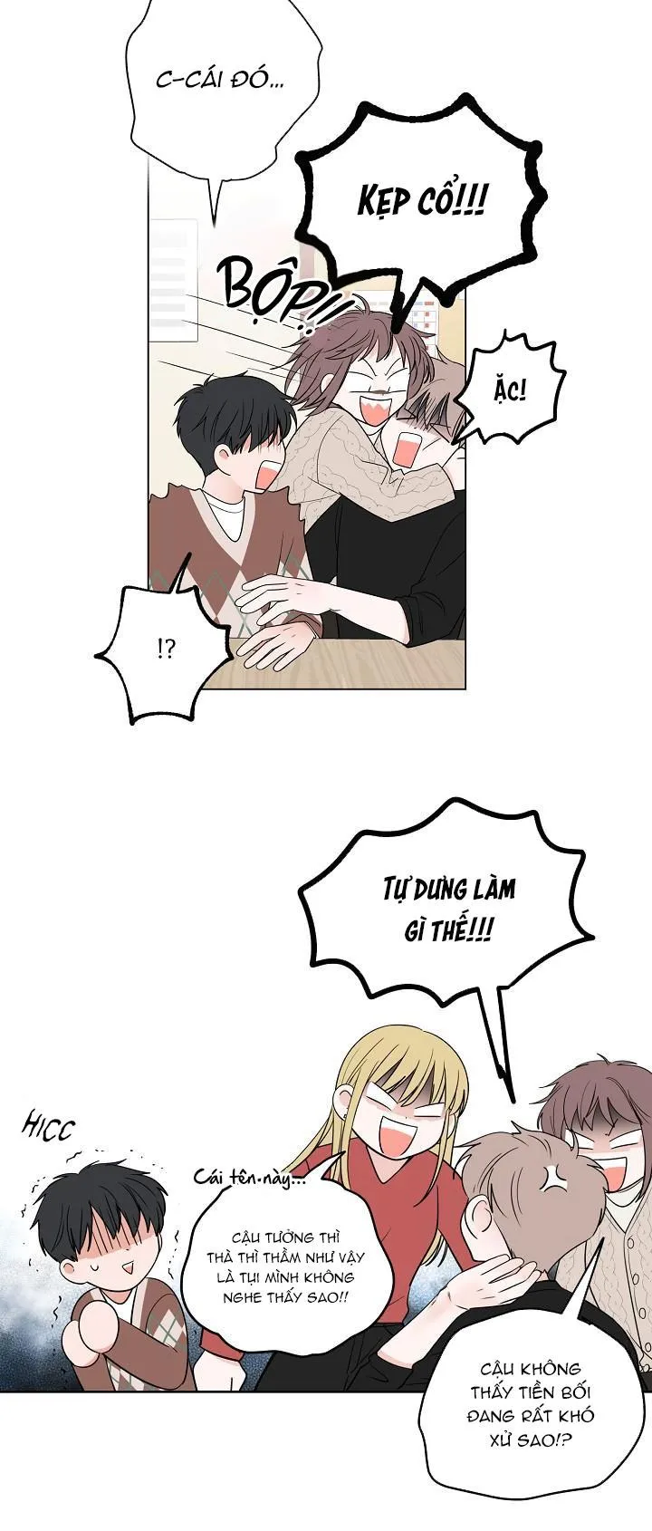 TIỀN BỐI! NÓI CHUYỆN CHÚT ĐI! Chapter 12 Trang 15