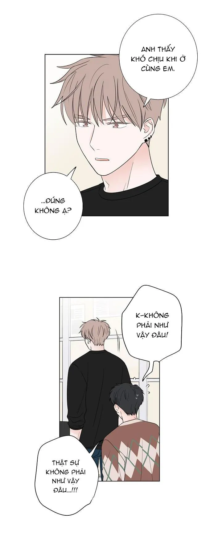 TIỀN BỐI! NÓI CHUYỆN CHÚT ĐI! Chapter 12 Trang 25