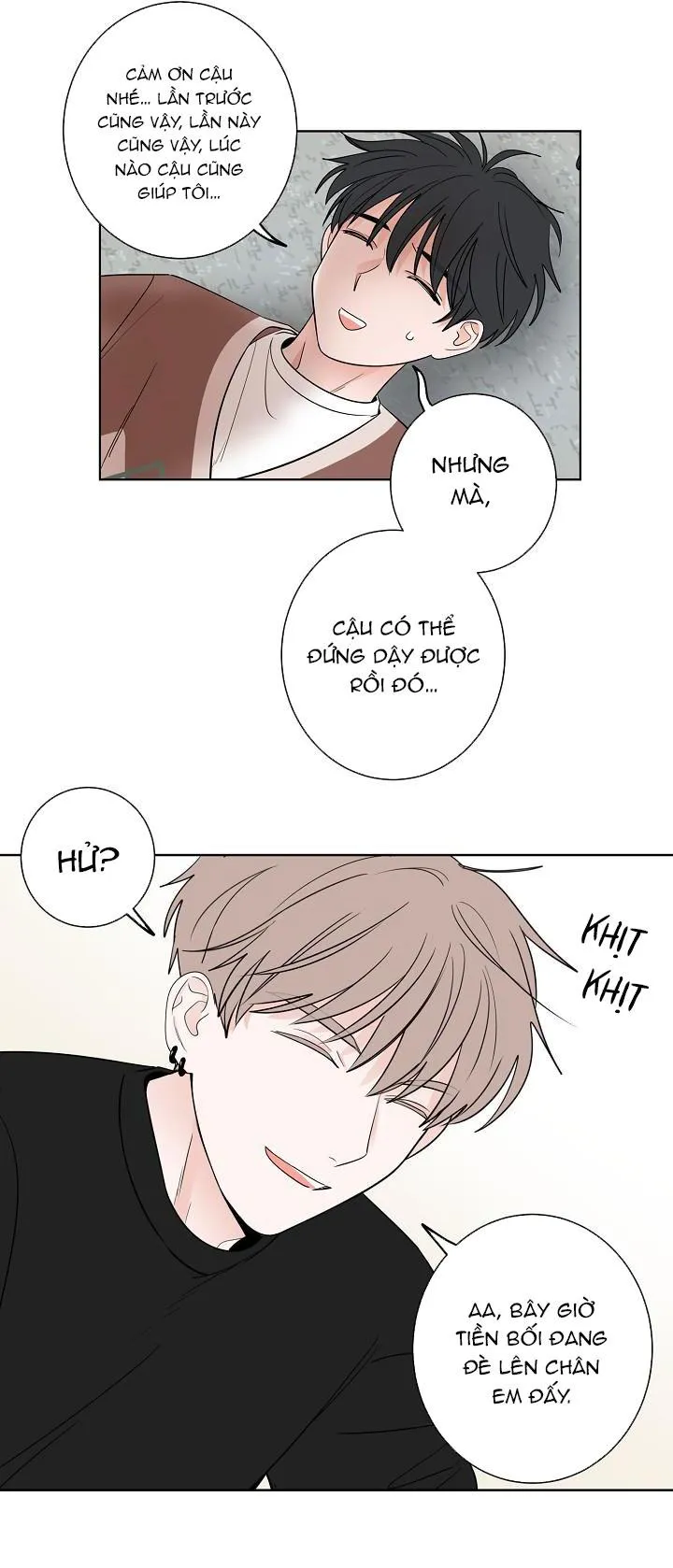 TIỀN BỐI! NÓI CHUYỆN CHÚT ĐI! Chapter 12 Trang 30