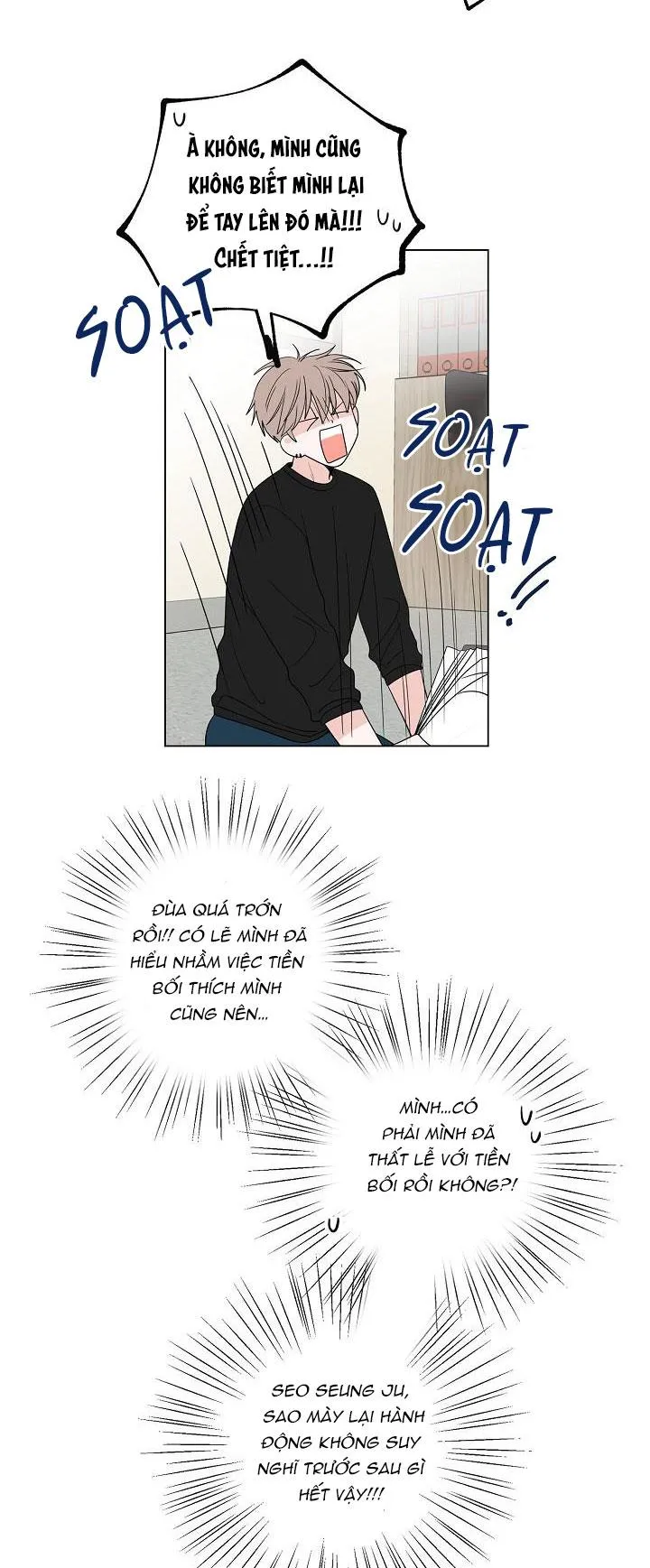 TIỀN BỐI! NÓI CHUYỆN CHÚT ĐI! Chapter 13 Trang 9