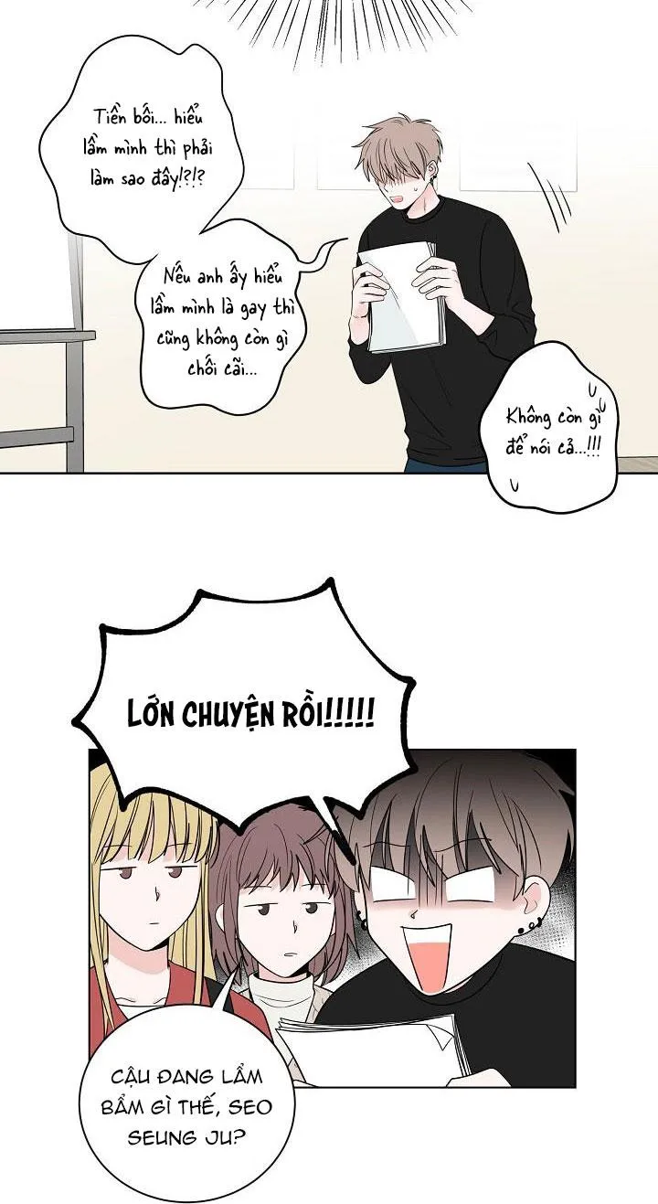 TIỀN BỐI! NÓI CHUYỆN CHÚT ĐI! Chapter 13 Trang 10