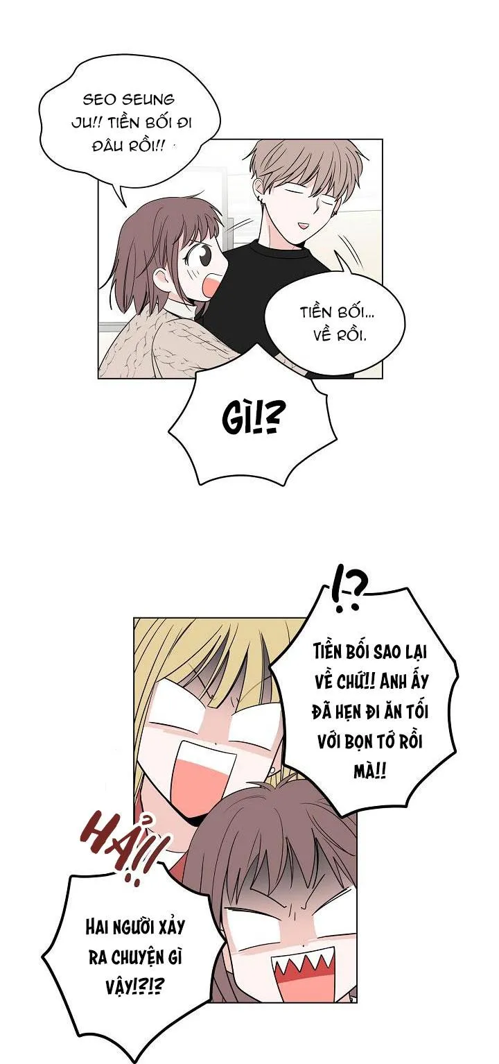 TIỀN BỐI! NÓI CHUYỆN CHÚT ĐI! Chapter 13 Trang 12