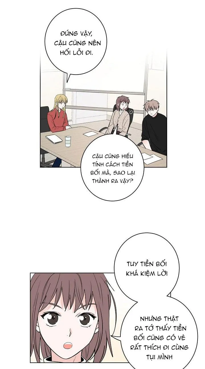 TIỀN BỐI! NÓI CHUYỆN CHÚT ĐI! Chapter 13 Trang 14