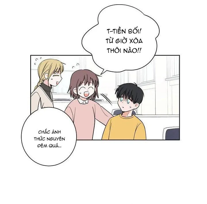 TIỀN BỐI! NÓI CHUYỆN CHÚT ĐI! Chapter 16 Trang 34