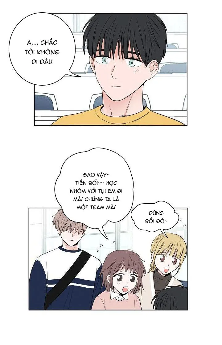 TIỀN BỐI! NÓI CHUYỆN CHÚT ĐI! Chapter 16 Trang 41