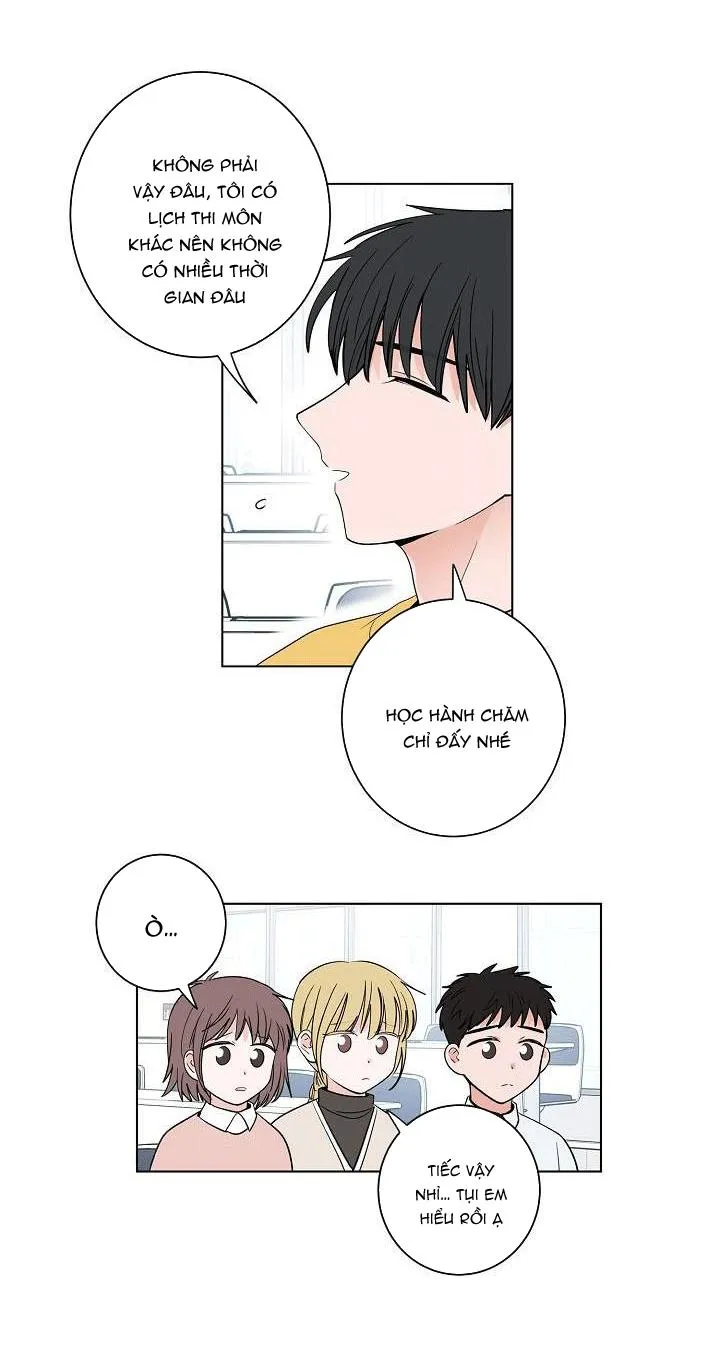 TIỀN BỐI! NÓI CHUYỆN CHÚT ĐI! Chapter 16 Trang 42