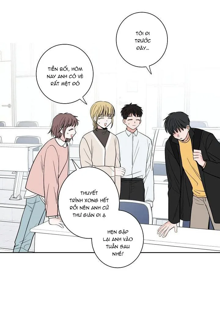 TIỀN BỐI! NÓI CHUYỆN CHÚT ĐI! Chapter 16 Trang 43