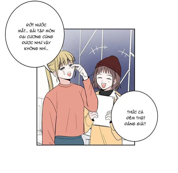 TIỀN BỐI! NÓI CHUYỆN CHÚT ĐI! Chapter 17 Trang 18