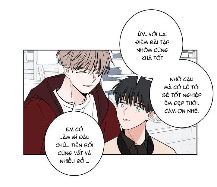 TIỀN BỐI! NÓI CHUYỆN CHÚT ĐI! Chapter 17 Trang 21