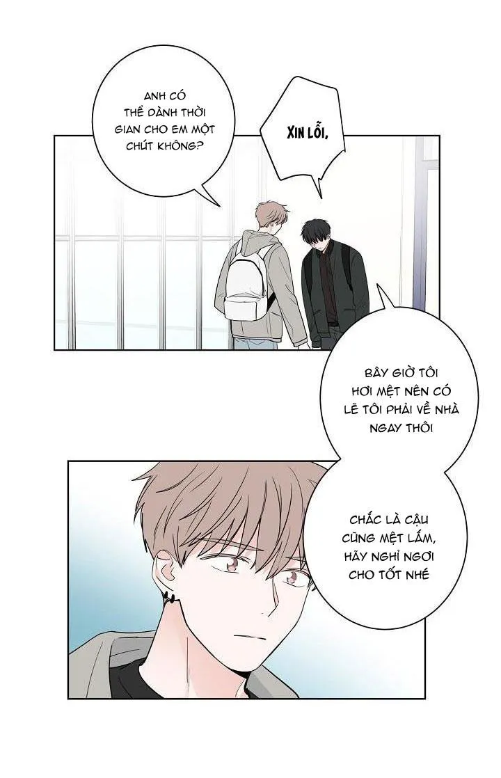 TIỀN BỐI! NÓI CHUYỆN CHÚT ĐI! Chapter 17 Trang 33