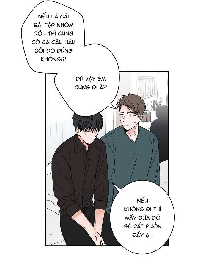 TIỀN BỐI! NÓI CHUYỆN CHÚT ĐI! Chapter 18 Trang 9