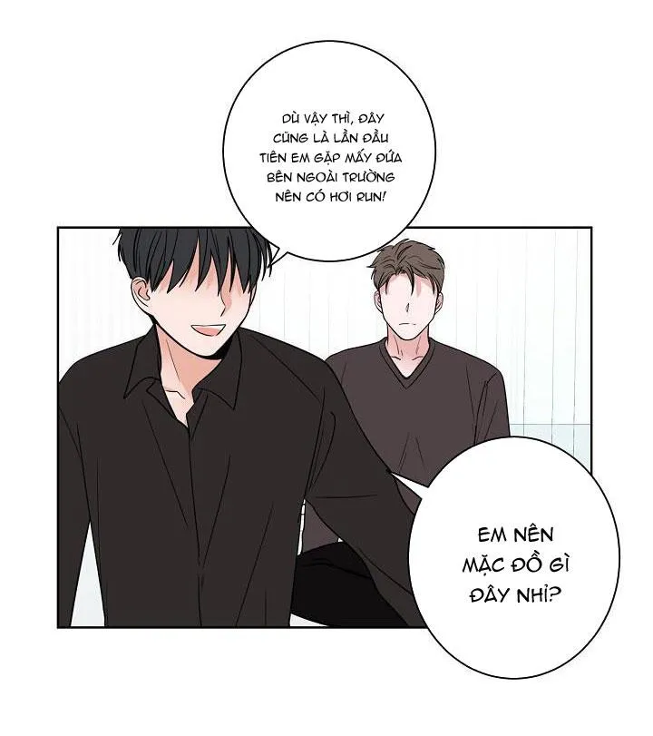 TIỀN BỐI! NÓI CHUYỆN CHÚT ĐI! Chapter 18 Trang 14