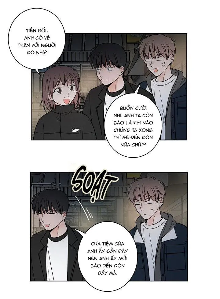 TIỀN BỐI! NÓI CHUYỆN CHÚT ĐI! Chapter 18 Trang 30