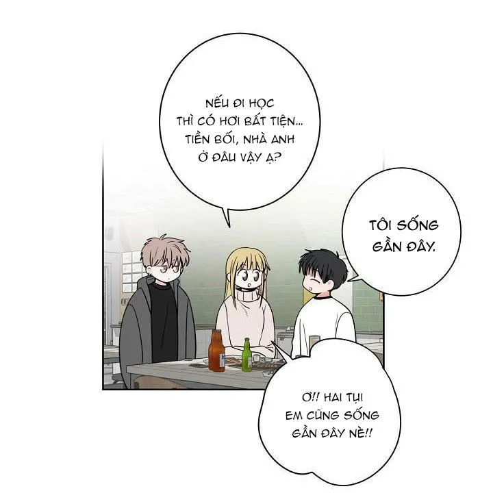 TIỀN BỐI! NÓI CHUYỆN CHÚT ĐI! Chapter 19 Trang 22