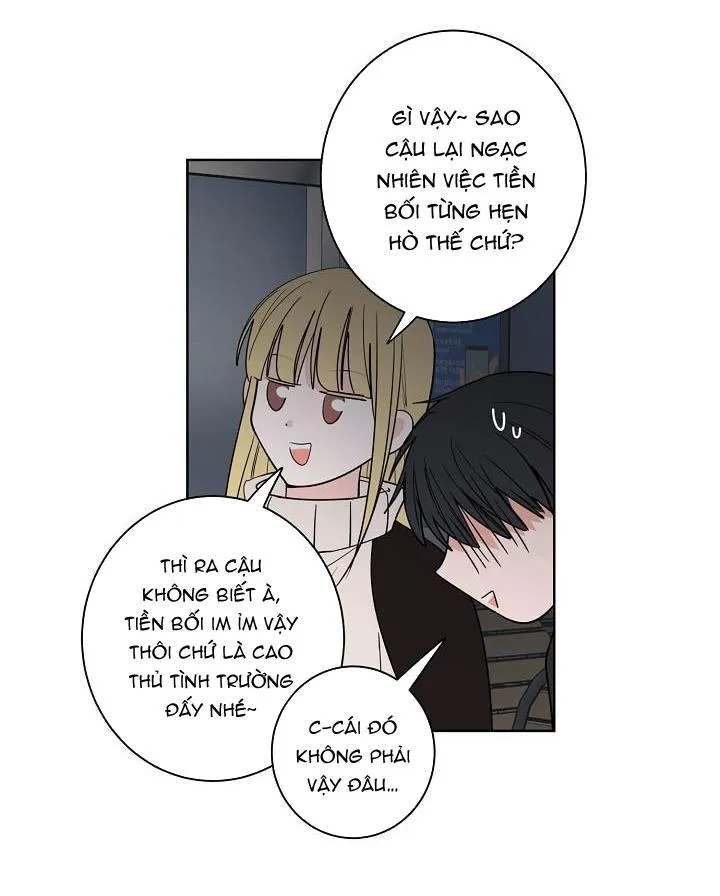 TIỀN BỐI! NÓI CHUYỆN CHÚT ĐI! Chapter 19 Trang 57