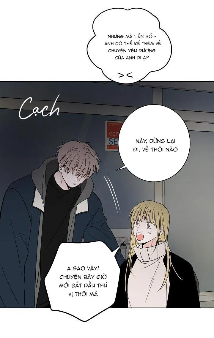 TIỀN BỐI! NÓI CHUYỆN CHÚT ĐI! Chapter 19 Trang 59