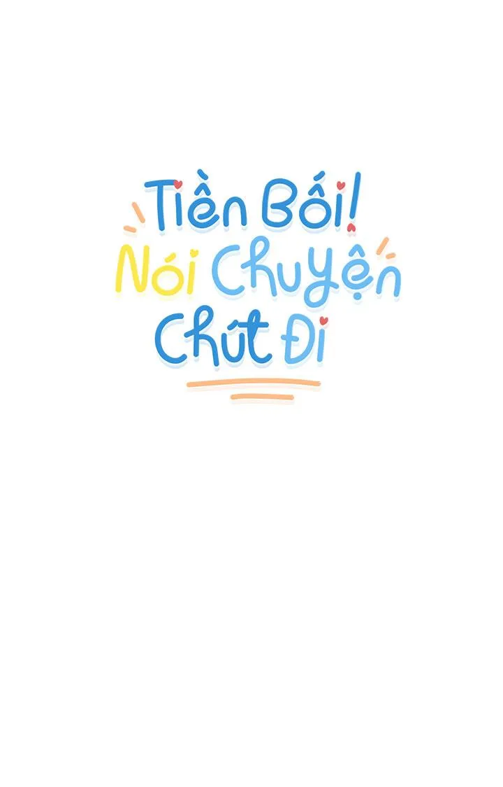 TIỀN BỐI! NÓI CHUYỆN CHÚT ĐI! Chapter 20 Trang 59