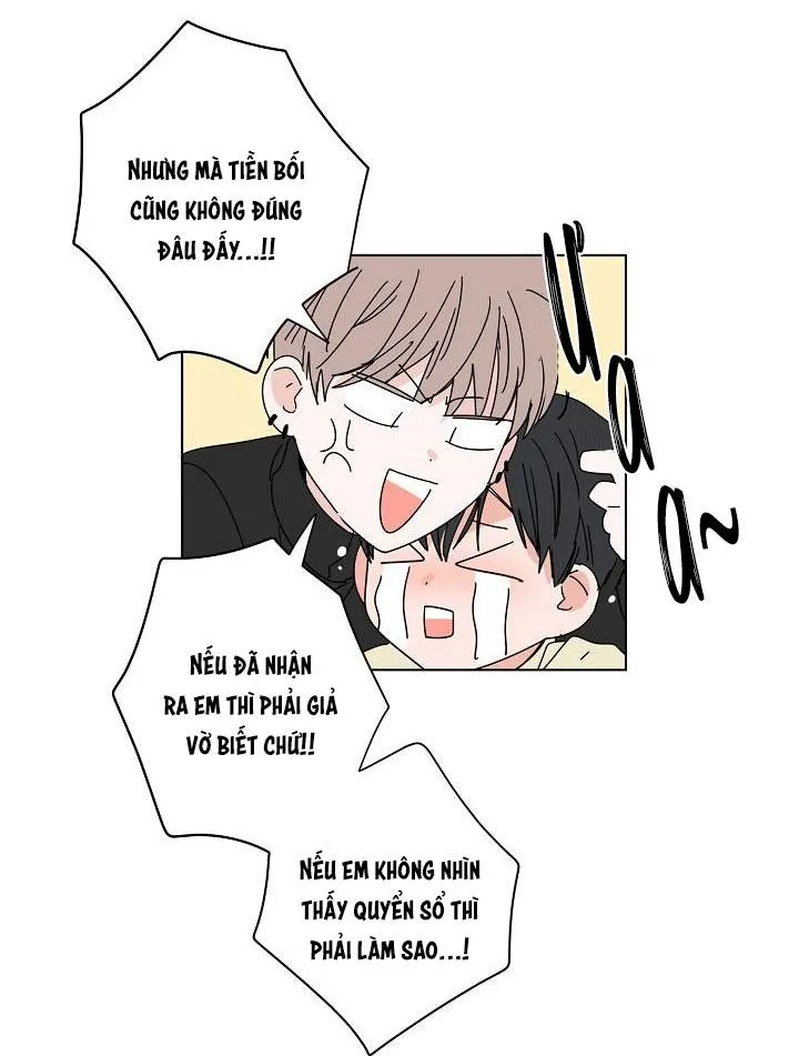 TIỀN BỐI! NÓI CHUYỆN CHÚT ĐI! Chapter 23 Trang 35