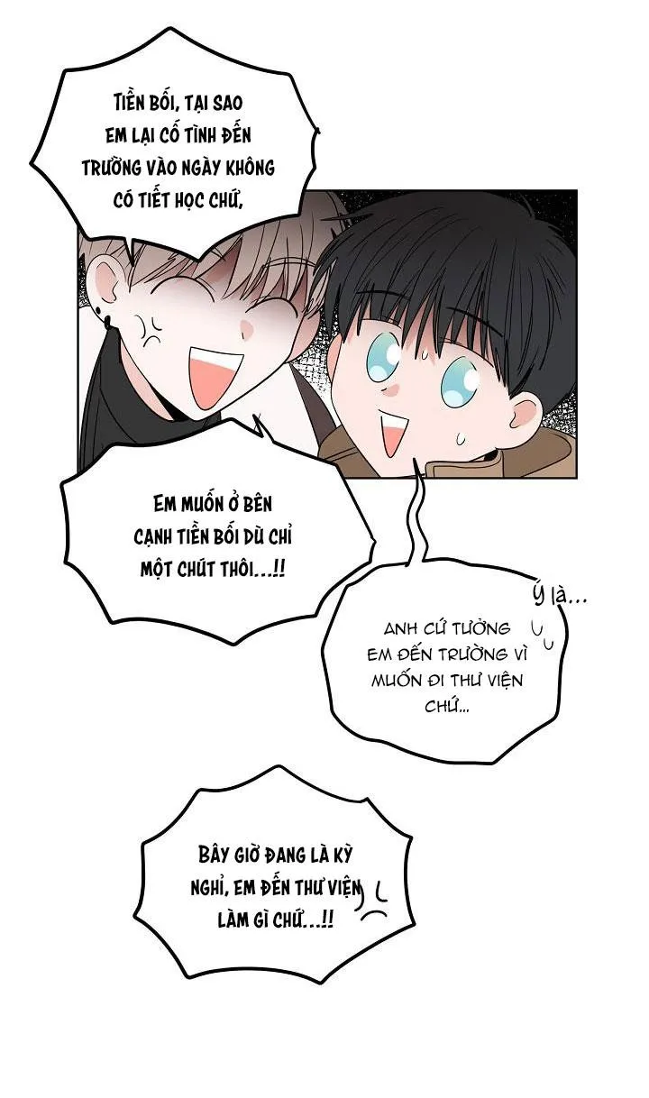 TIỀN BỐI! NÓI CHUYỆN CHÚT ĐI! Chapter 24 Trang 5