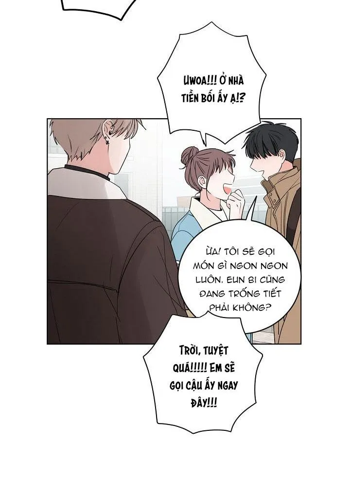 TIỀN BỐI! NÓI CHUYỆN CHÚT ĐI! Chapter 24 Trang 17