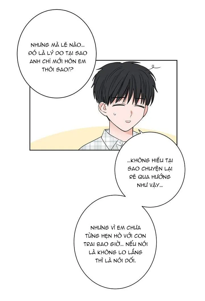 TIỀN BỐI! NÓI CHUYỆN CHÚT ĐI! Chapter 24 Trang 46