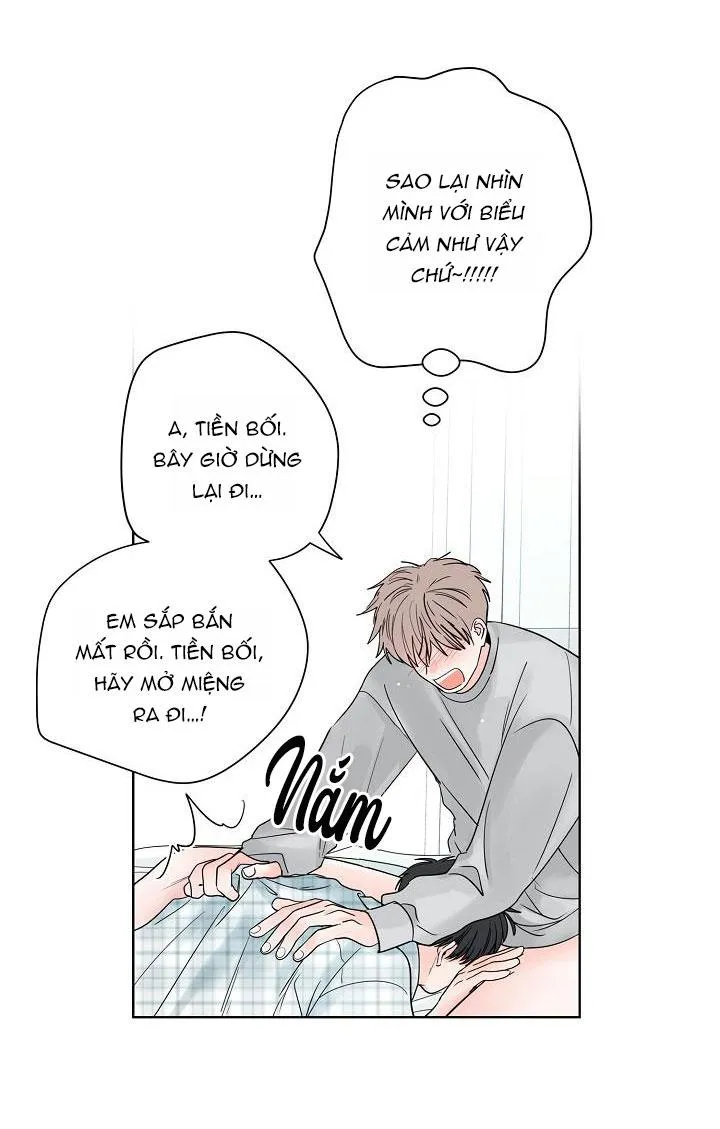 TIỀN BỐI! NÓI CHUYỆN CHÚT ĐI! Chapter 25 Trang 44