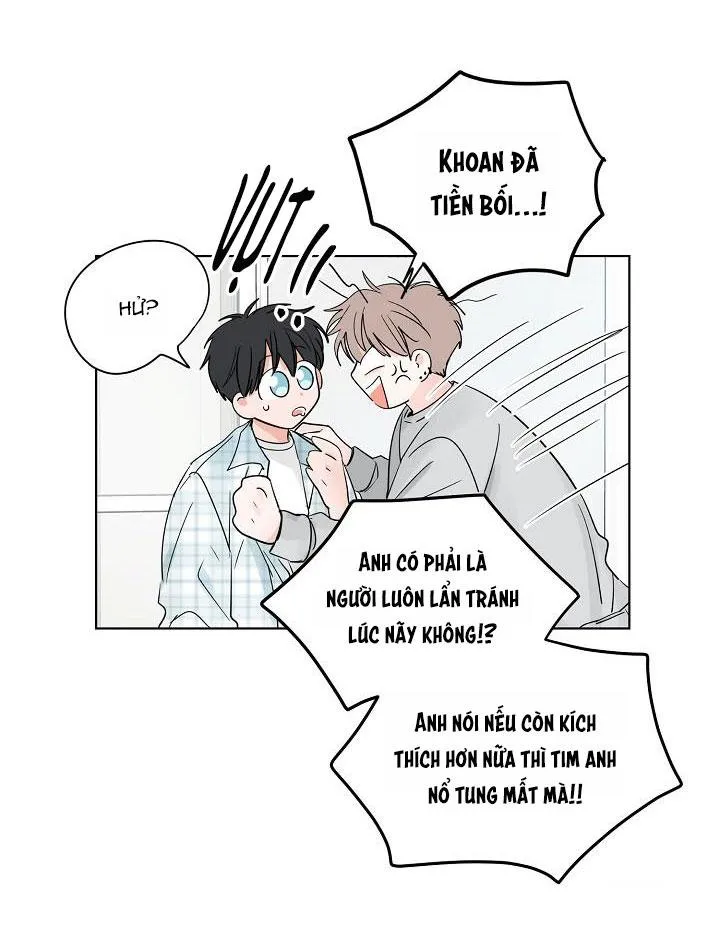 TIỀN BỐI! NÓI CHUYỆN CHÚT ĐI! Chapter 25 Trang 51