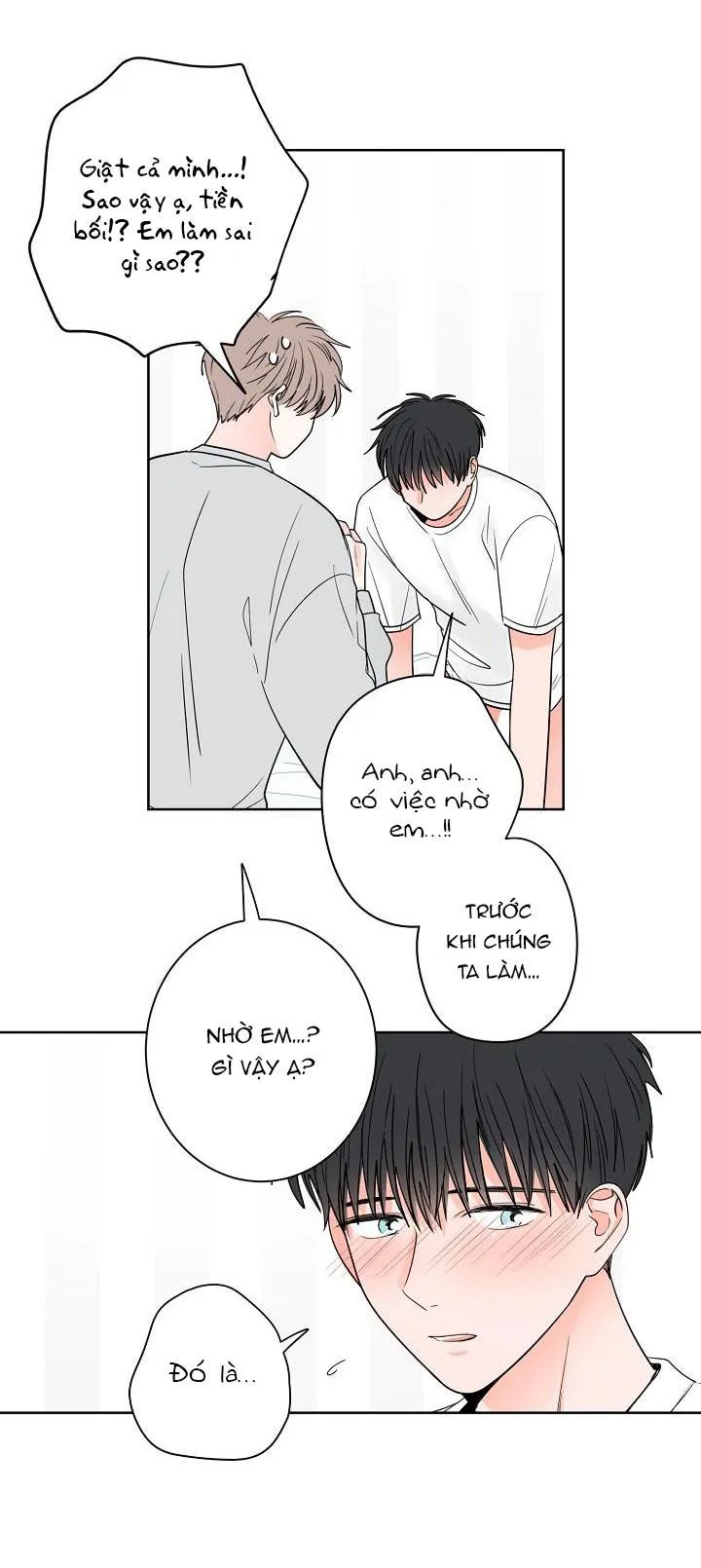 TIỀN BỐI! NÓI CHUYỆN CHÚT ĐI! Chapter 26 Trang 3