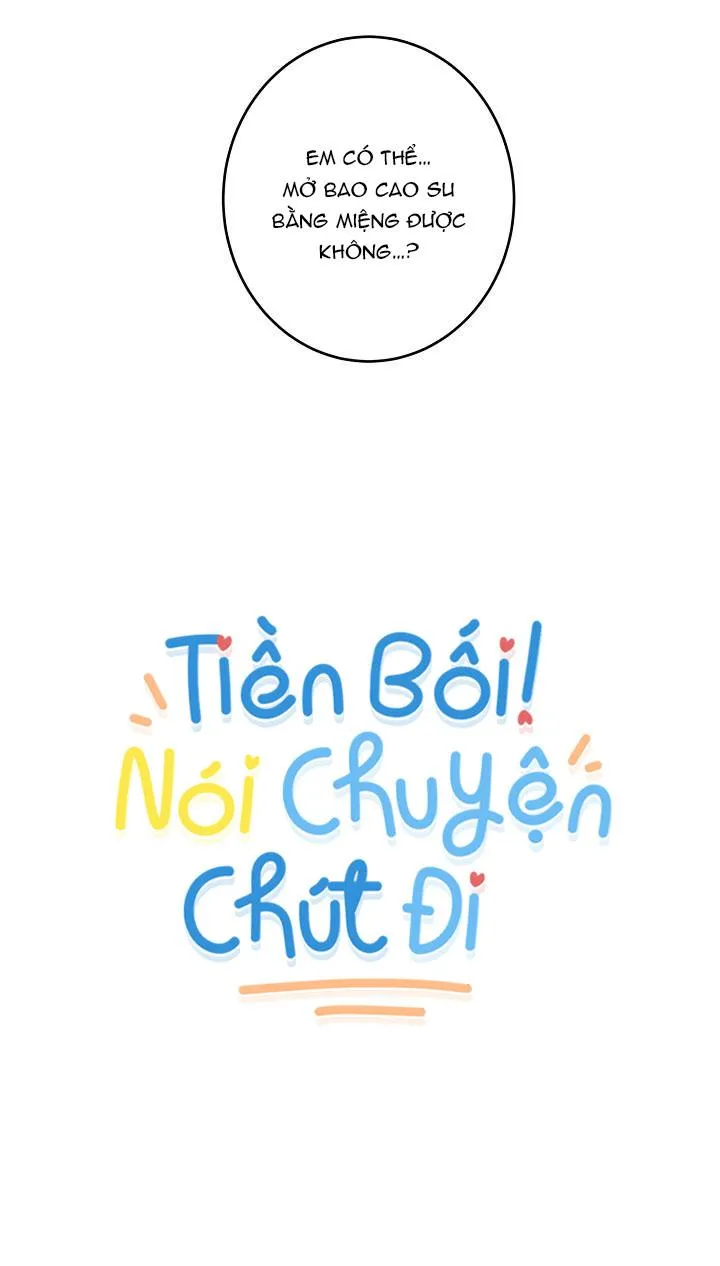TIỀN BỐI! NÓI CHUYỆN CHÚT ĐI! Chapter 26 Trang 4