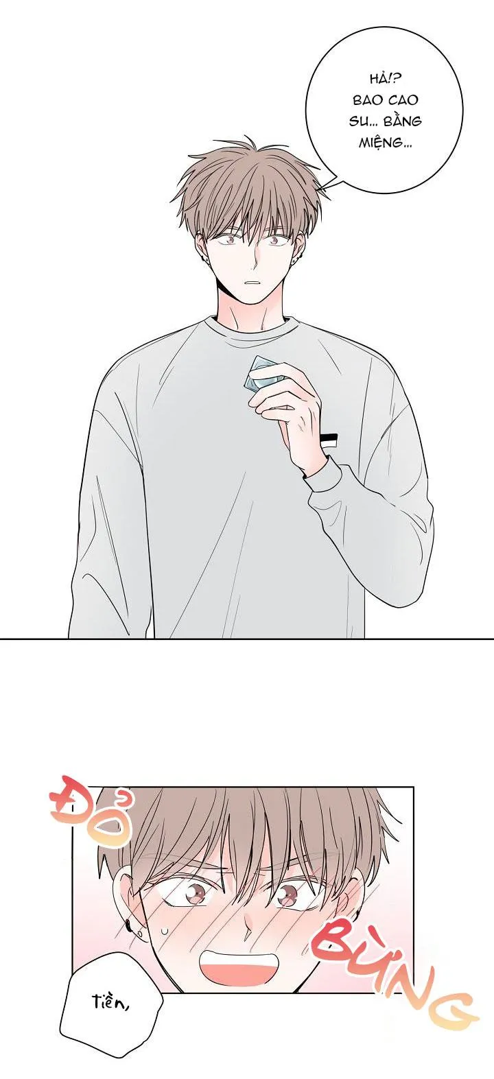 TIỀN BỐI! NÓI CHUYỆN CHÚT ĐI! Chapter 26 Trang 5