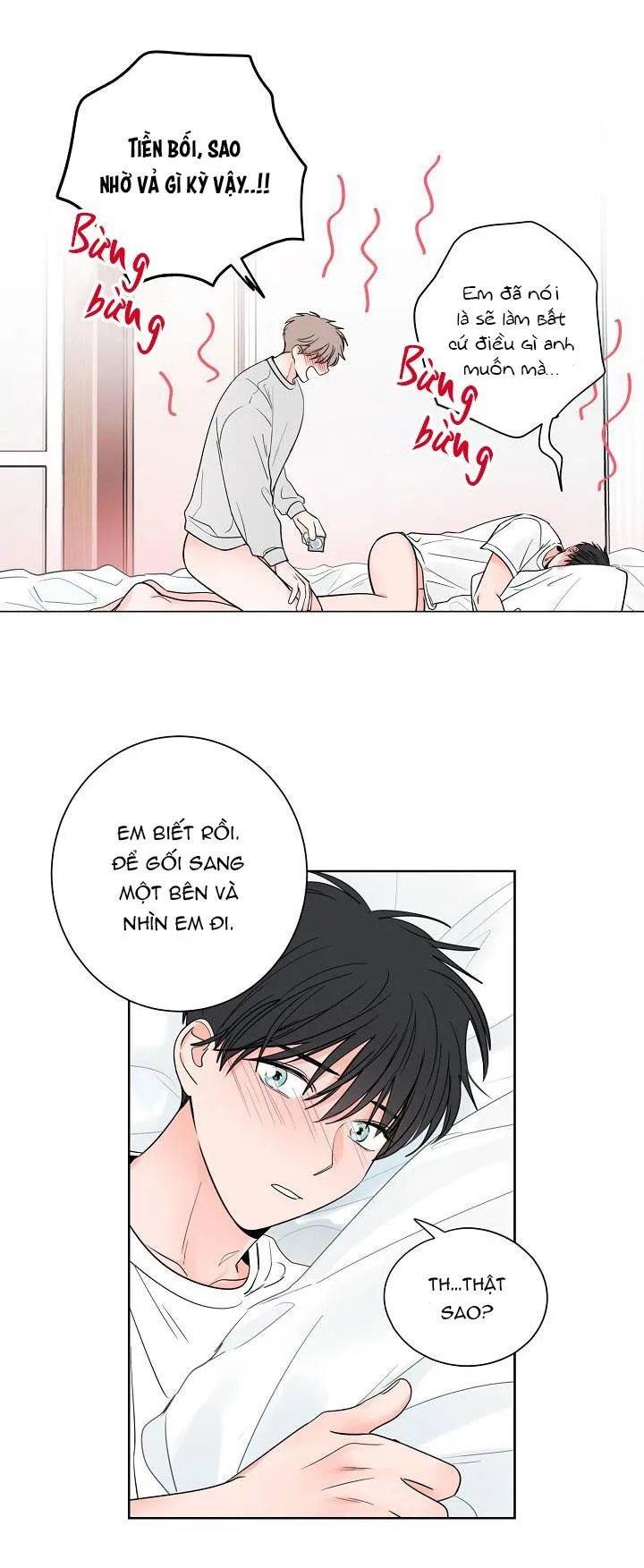 TIỀN BỐI! NÓI CHUYỆN CHÚT ĐI! Chapter 26 Trang 6
