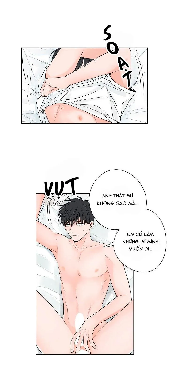 TIỀN BỐI! NÓI CHUYỆN CHÚT ĐI! Chapter 26 Trang 14