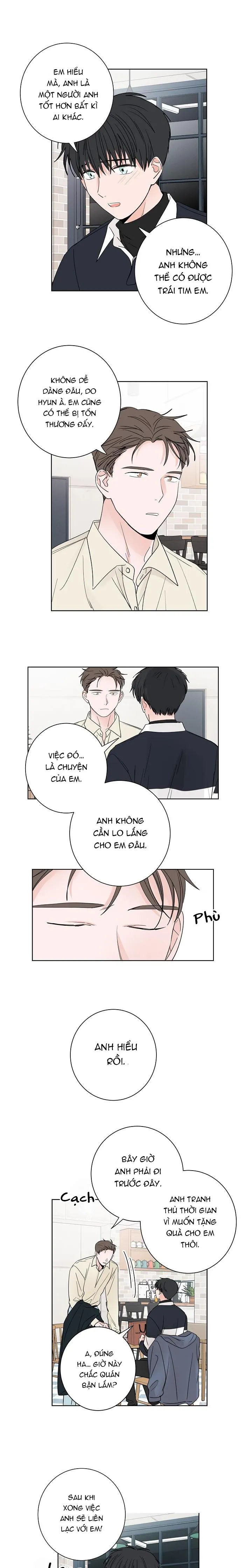 TIỀN BỐI! NÓI CHUYỆN CHÚT ĐI! Chapter 27 Trang 8