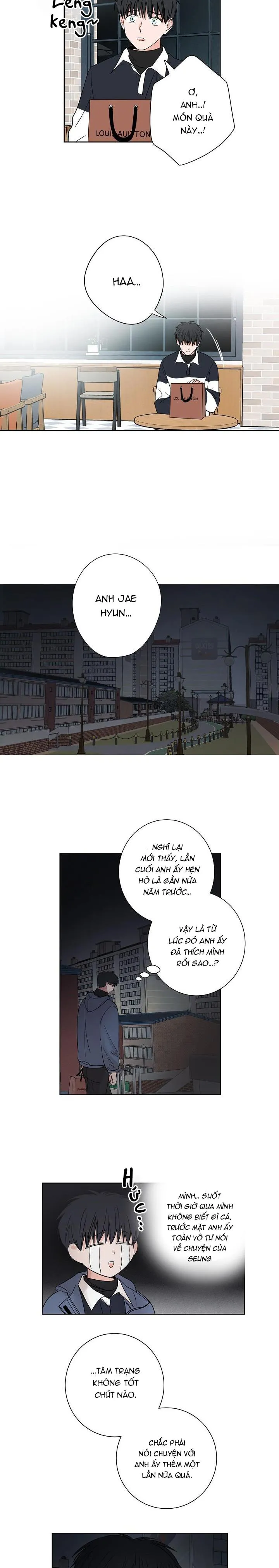 TIỀN BỐI! NÓI CHUYỆN CHÚT ĐI! Chapter 27 Trang 9