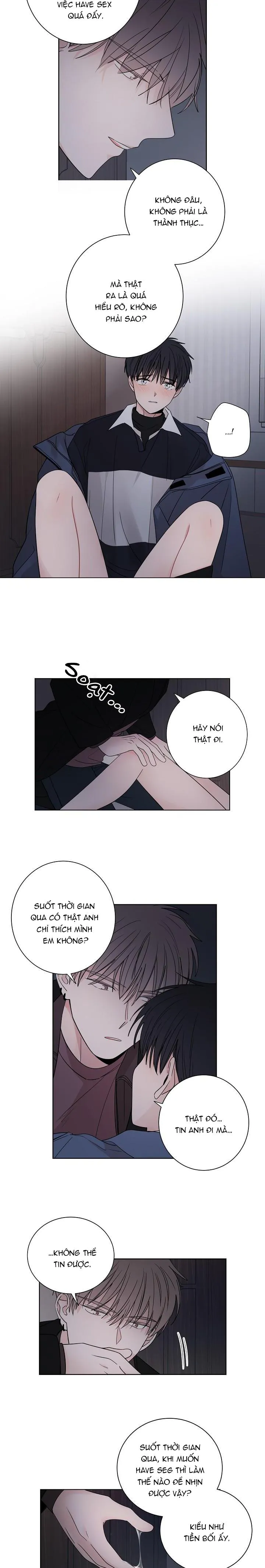 TIỀN BỐI! NÓI CHUYỆN CHÚT ĐI! Chapter 28 Trang 4