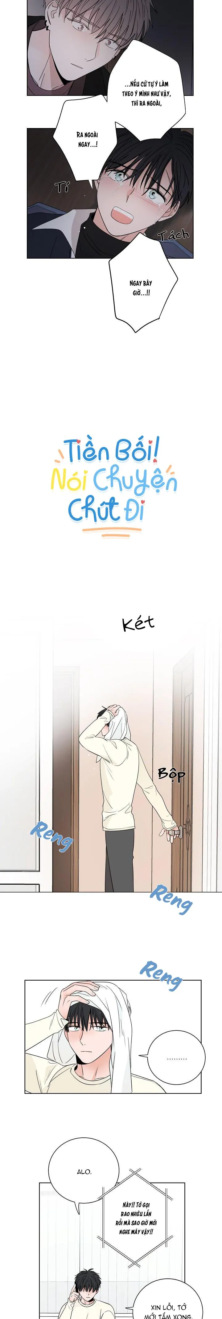 TIỀN BỐI! NÓI CHUYỆN CHÚT ĐI! Chapter 28 Trang 9