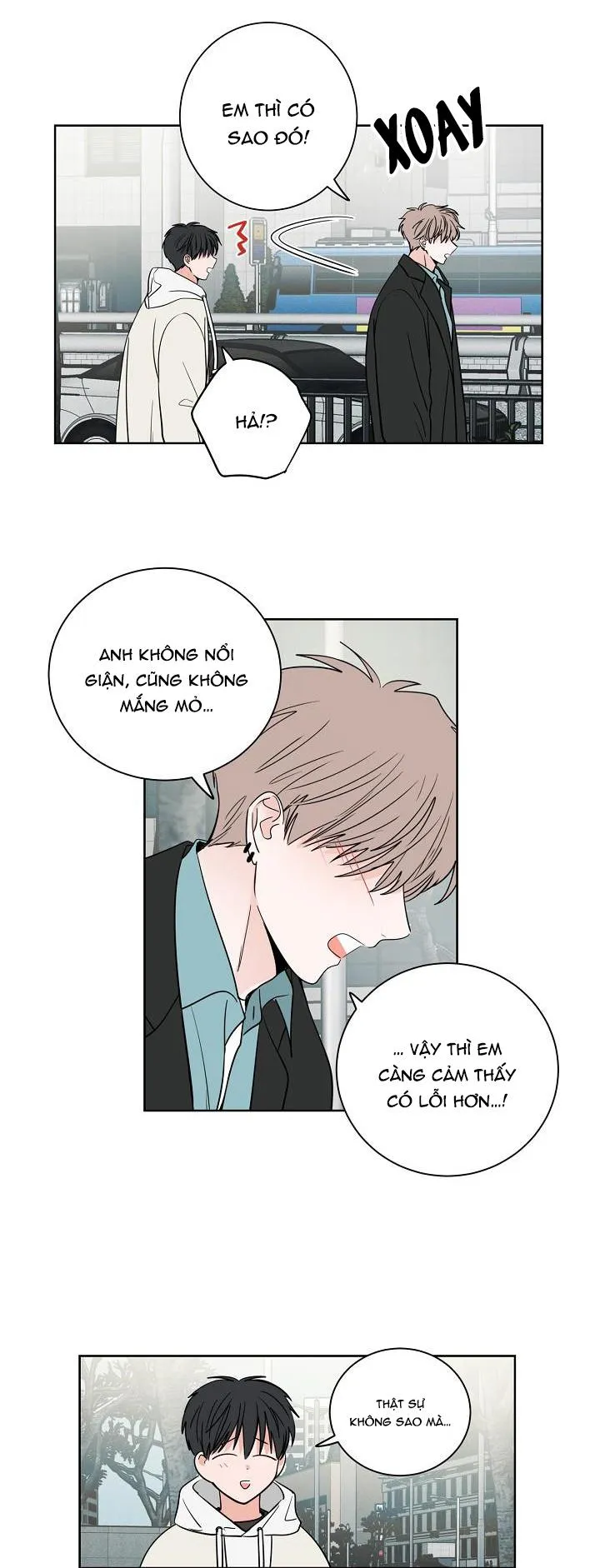 TIỀN BỐI! NÓI CHUYỆN CHÚT ĐI! Chapter 29 Trang 16