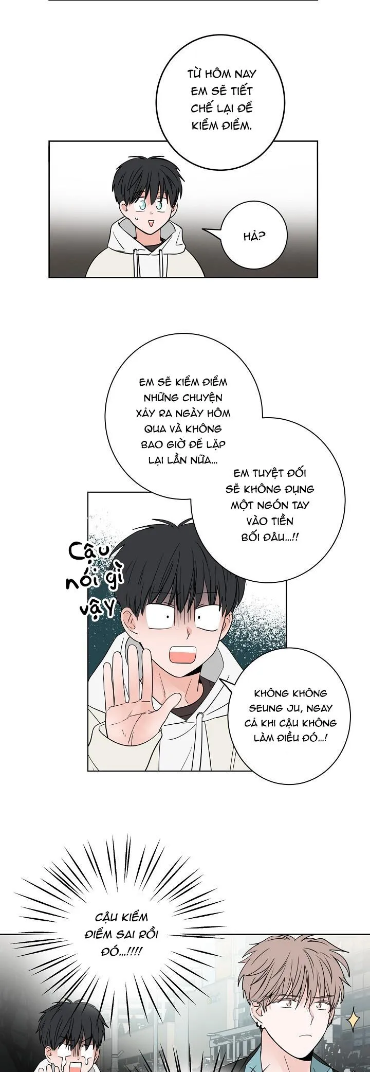 TIỀN BỐI! NÓI CHUYỆN CHÚT ĐI! Chapter 29 Trang 17