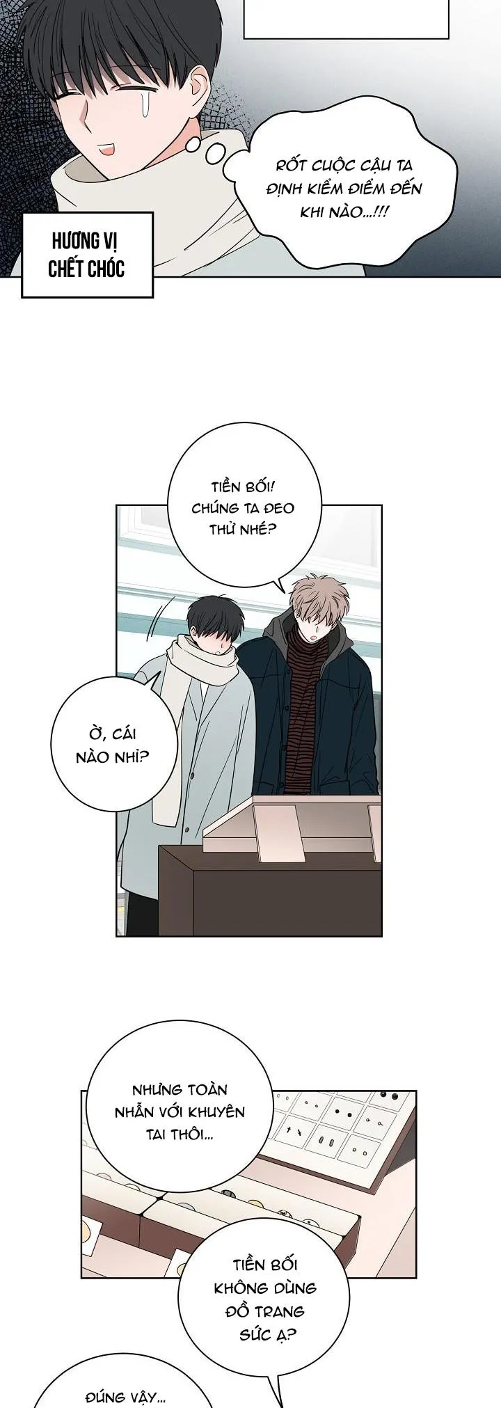 TIỀN BỐI! NÓI CHUYỆN CHÚT ĐI! Chapter 29 Trang 19