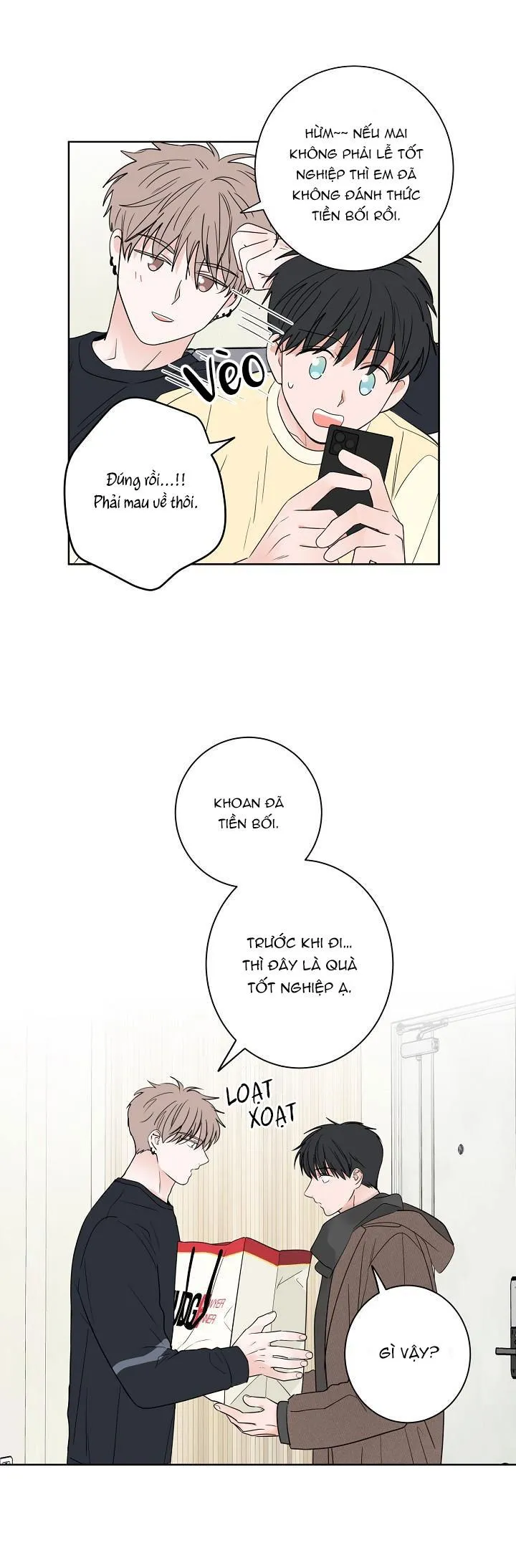 TIỀN BỐI! NÓI CHUYỆN CHÚT ĐI! Chapter 30 Trang 3