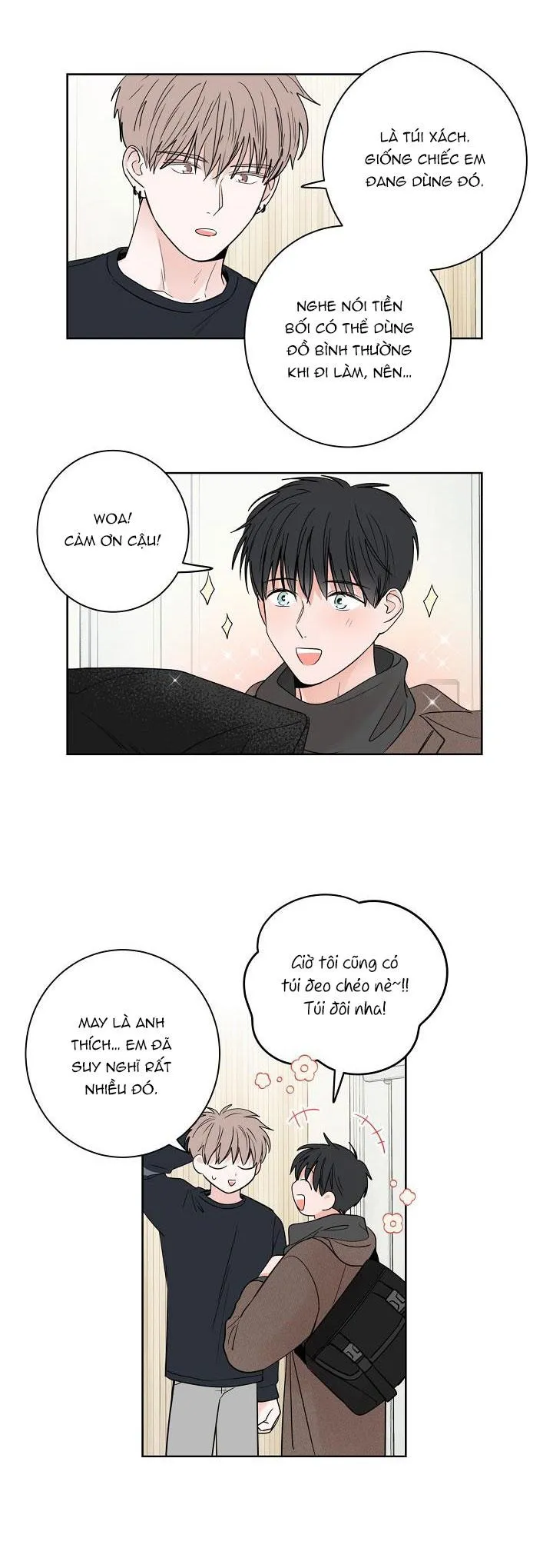 TIỀN BỐI! NÓI CHUYỆN CHÚT ĐI! Chapter 30 Trang 4