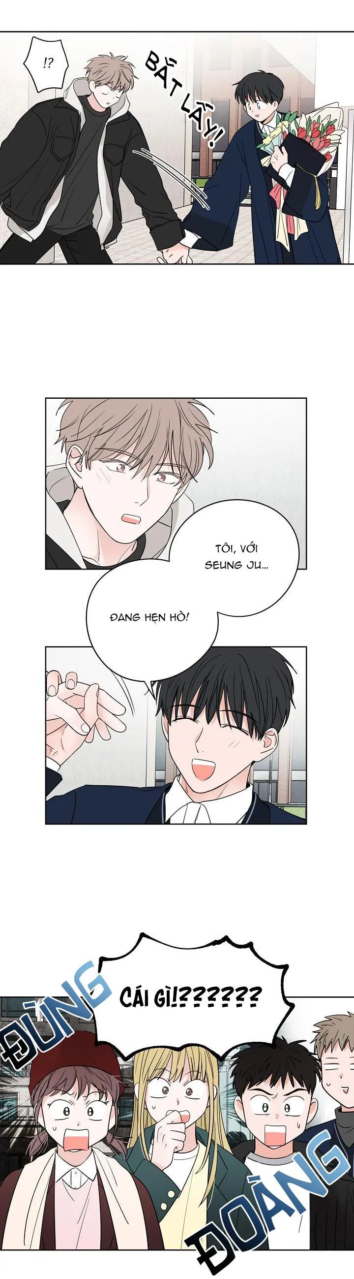 TIỀN BỐI! NÓI CHUYỆN CHÚT ĐI! Chapter 30 Trang 9