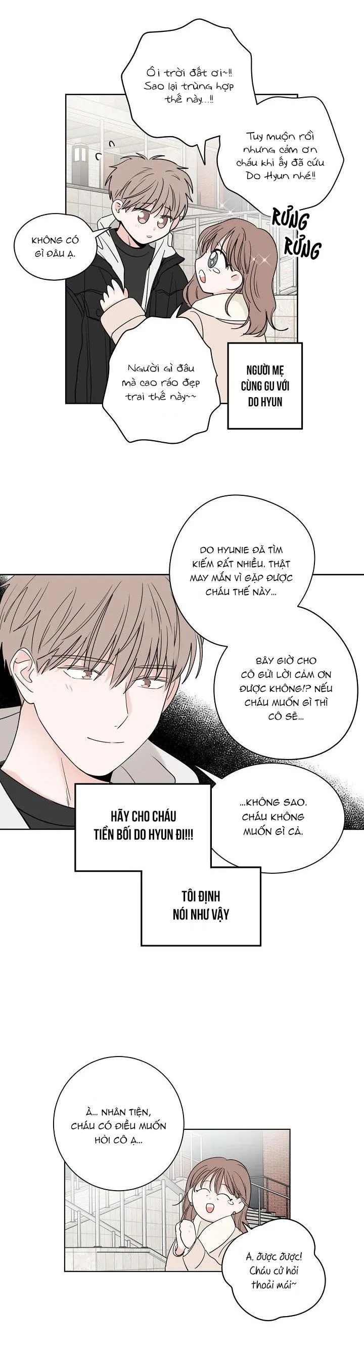TIỀN BỐI! NÓI CHUYỆN CHÚT ĐI! Chapter 30 Trang 15