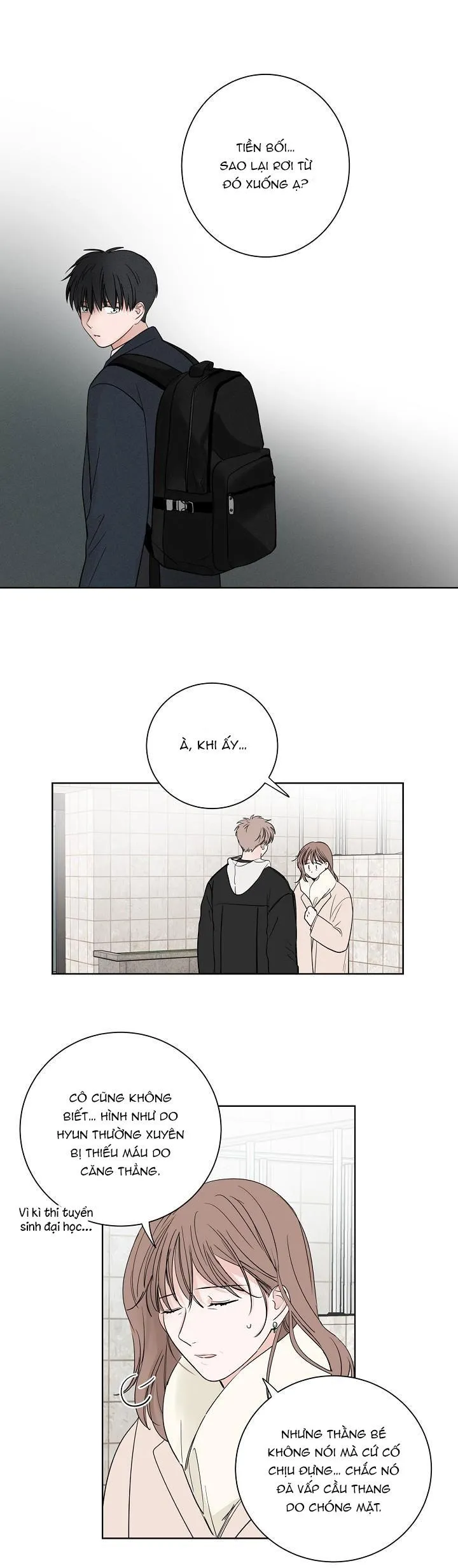 TIỀN BỐI! NÓI CHUYỆN CHÚT ĐI! Chapter 30 Trang 16